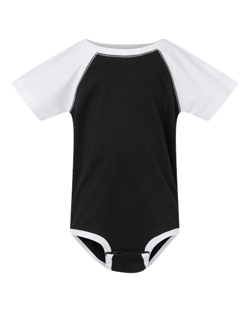 Infant Baseball Fine Jersey Bodysuit Rabbit Skins - 4430