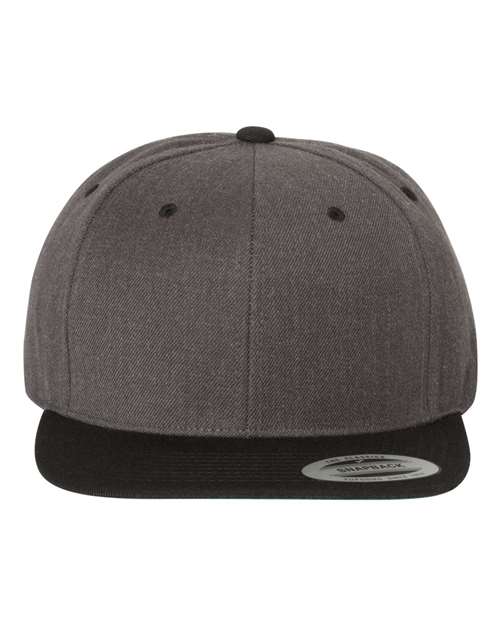 Premium Flat Bill Snapback Cap YP Classics - 6089M