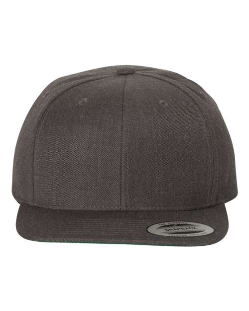 Premium Flat Bill Snapback Cap YP Classics - 6089M