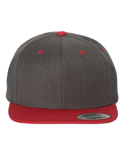 Premium Flat Bill Snapback Cap YP Classics - 6089M