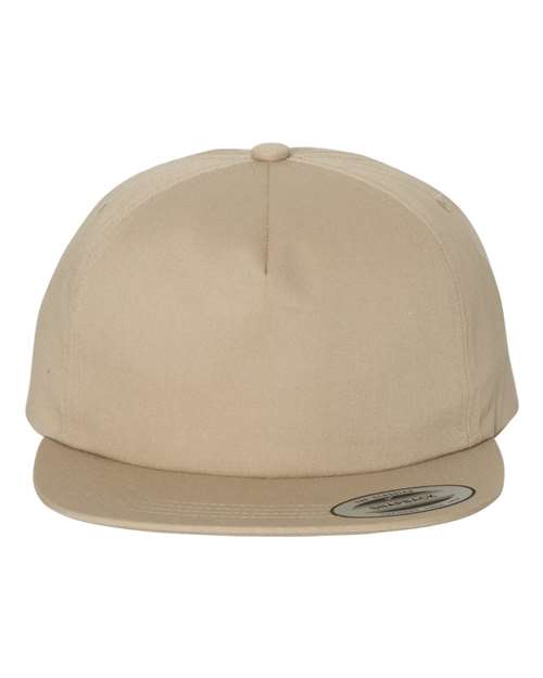 Lightly-Structured Five-Panel Snapback Cap YP Classics - 6502