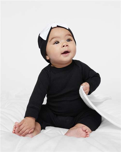 Infant Long Legged Baby Rib Bodysuit Rabbit Skins - 4412