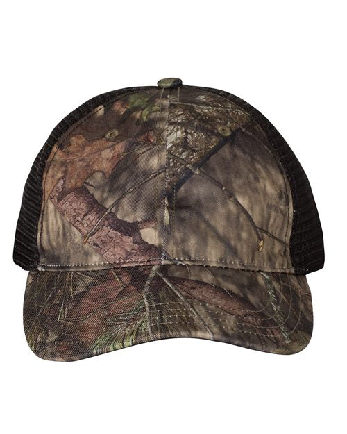 Garment Washed Printed Trucker Cap Richardson - 111P