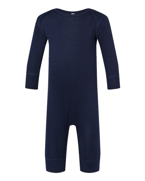 Infant Long Legged Baby Rib Bodysuit Rabbit Skins - 4412