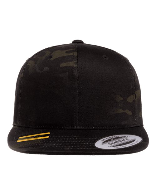 Premium Flat Bill Snapback Cap YP Classics - 6089M