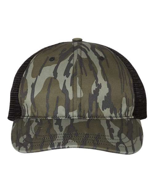 Garment Washed Printed Trucker Cap Richardson - 111P
