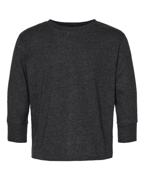 Toddler Fine Jersey Long Sleeve Tee Rabbit Skins - 3302