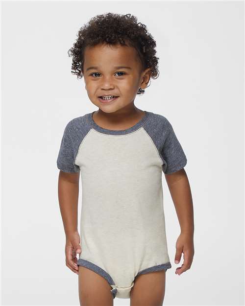 Infant Baseball Fine Jersey Bodysuit Rabbit Skins - 4430
