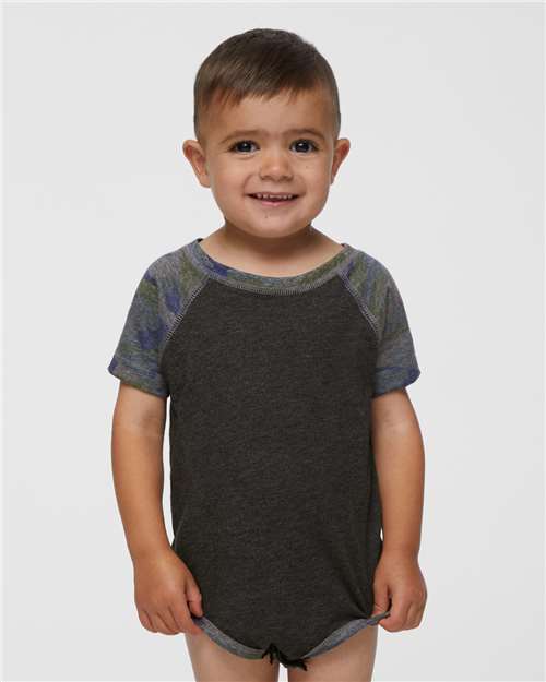 Infant Baseball Fine Jersey Bodysuit Rabbit Skins - 4430