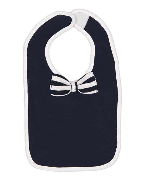 Infant Baby Rib Bow Tie Bib Rabbit Skins - 1002