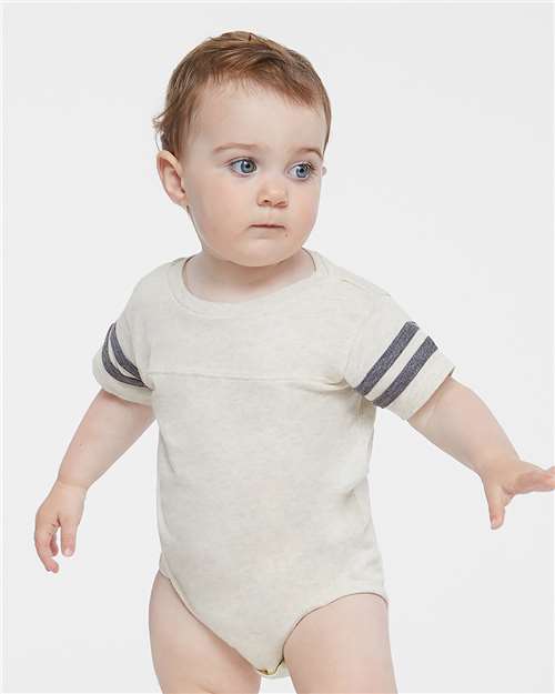 Infant Football Fine Jersey Bodysuit Rabbit Skins - 4437
