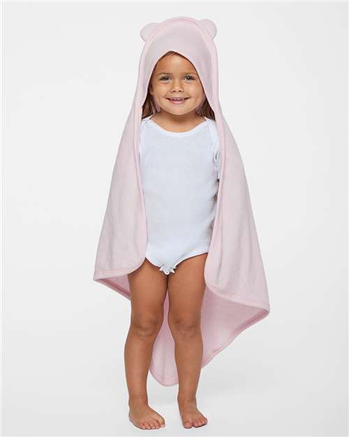 Terry Cloth Hooded Towel with Ears Rabbit Skins - 1013