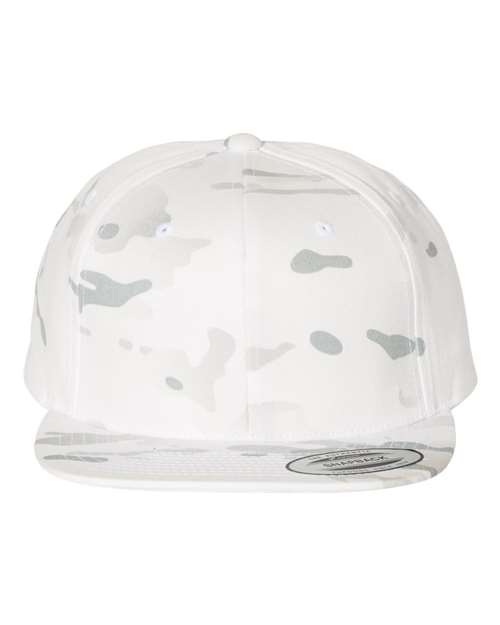Premium Flat Bill Snapback Cap YP Classics - 6089M
