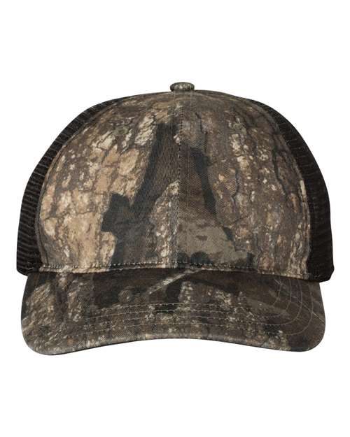 Garment Washed Printed Trucker Cap Richardson - 111P