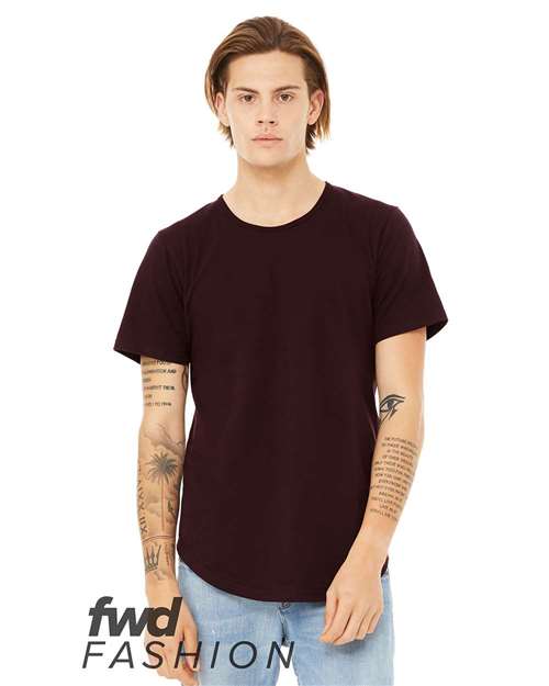 Men's Jersey Curved Hem Tee BELLA + CANVAS - 3003