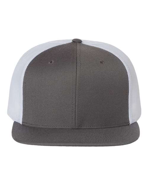 Wool Blend Flat Bill Trucker Cap Richardson - 511