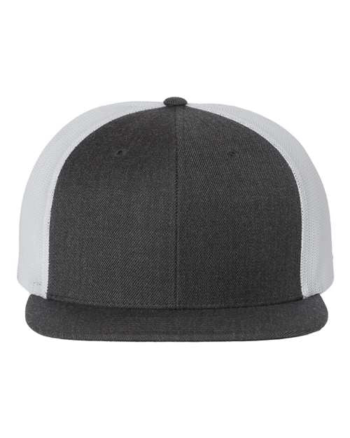 Wool Blend Flat Bill Trucker Cap Richardson - 511