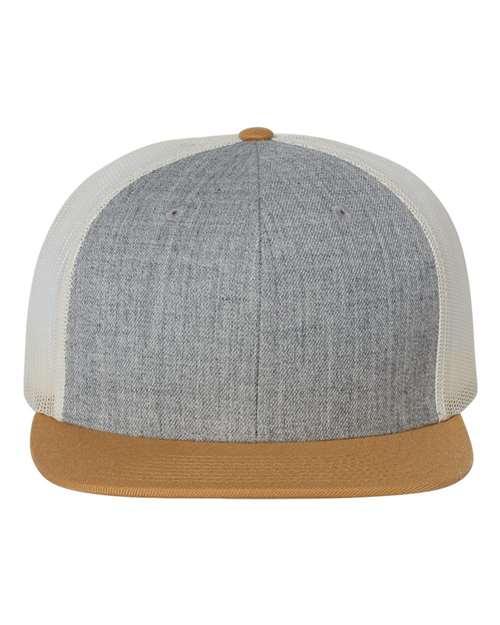 Wool Blend Flat Bill Trucker Cap Richardson - 511