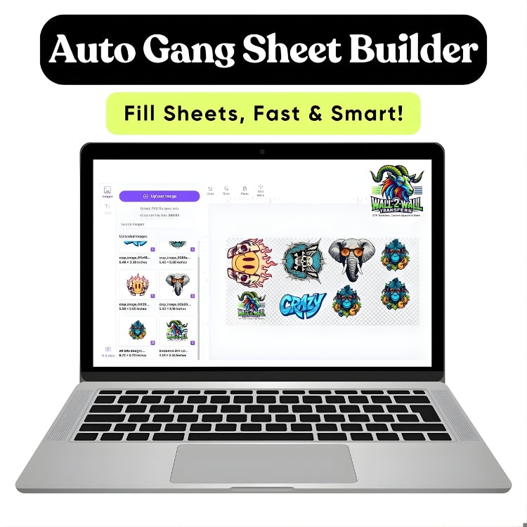 DTF Gang Sheet Builder – Create, Upload & Customize
